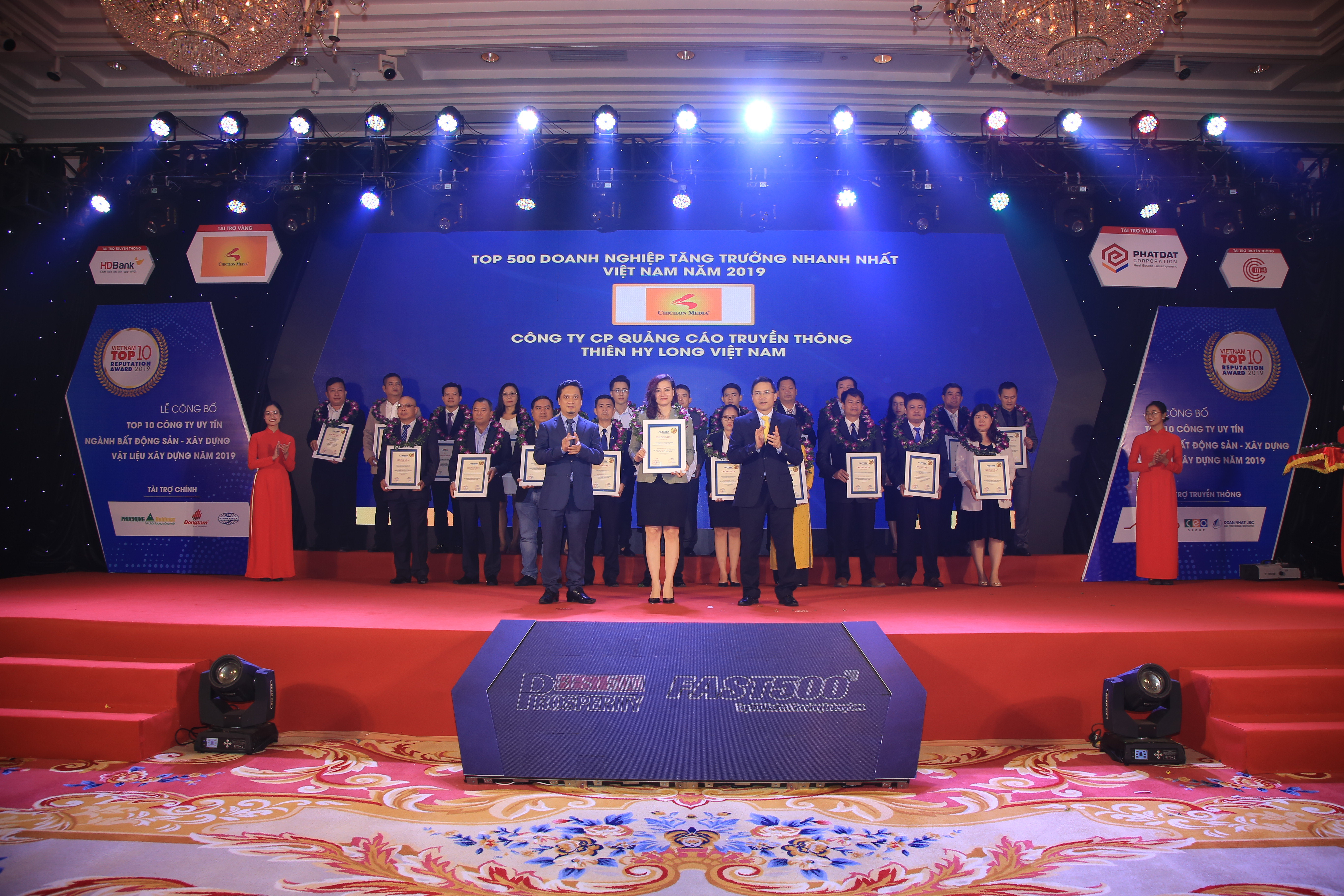 Chicilon Media in Vietnam's Top 500 fastest growth enterprises in 2019