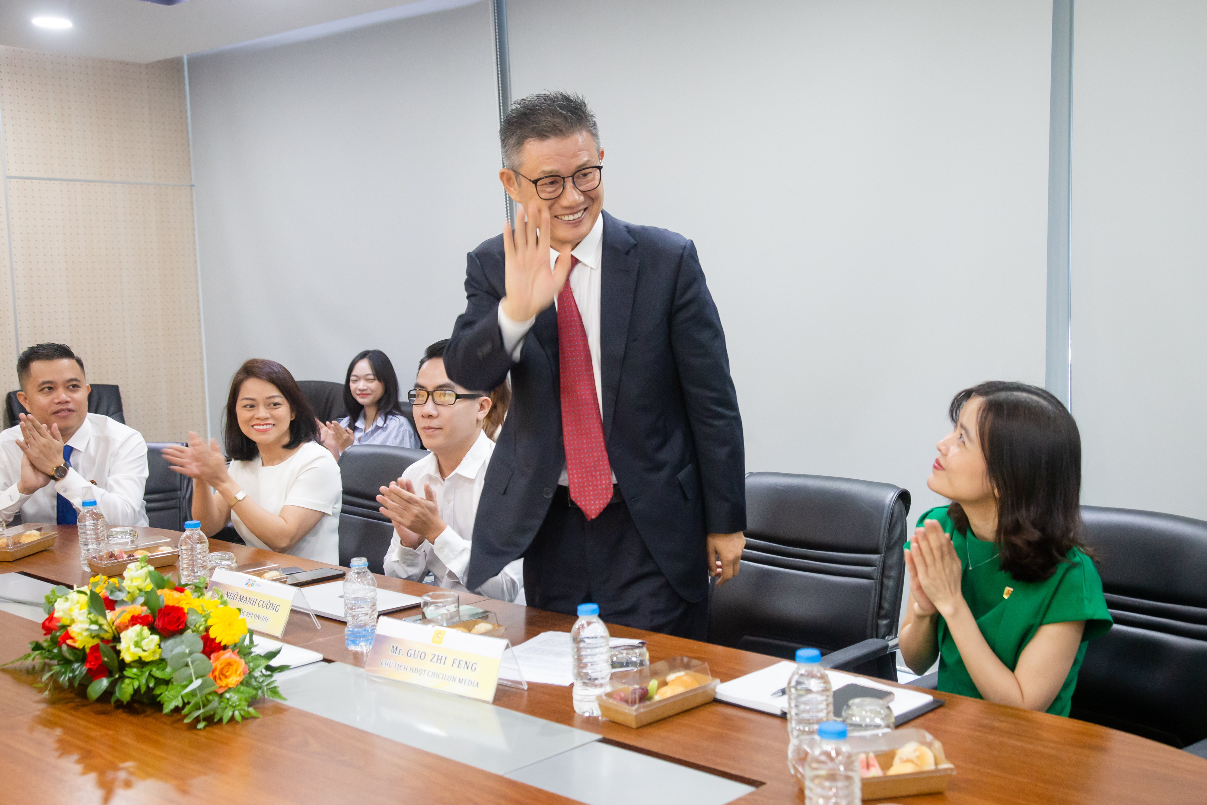 Ông Guo Zhi Feng chia sẻ về chiến lược phát triển của doanh nghiệp