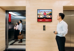 Chicilon Media chiếm hơn 90% thị phần quảng cáo thang máy